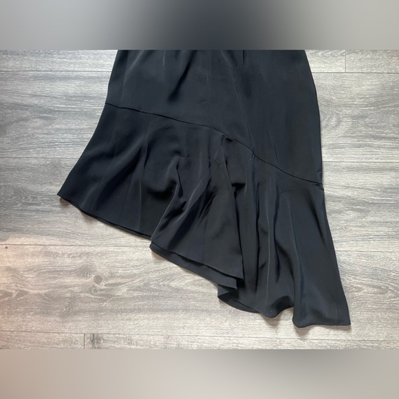 KEEPSAKE the Label No Love Black Knotted Midi Dress in Black Size M - Picture 14 of 16